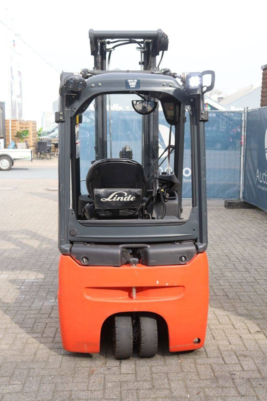 Linde E16-02 Electric Forklift 1600kg 2016