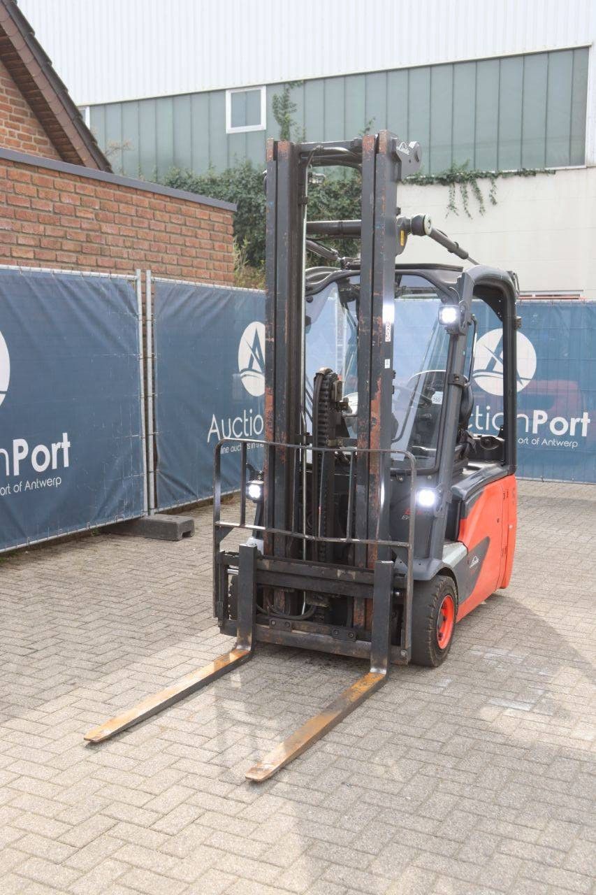 Linde E16-02 Electric Forklift 1600kg 2016