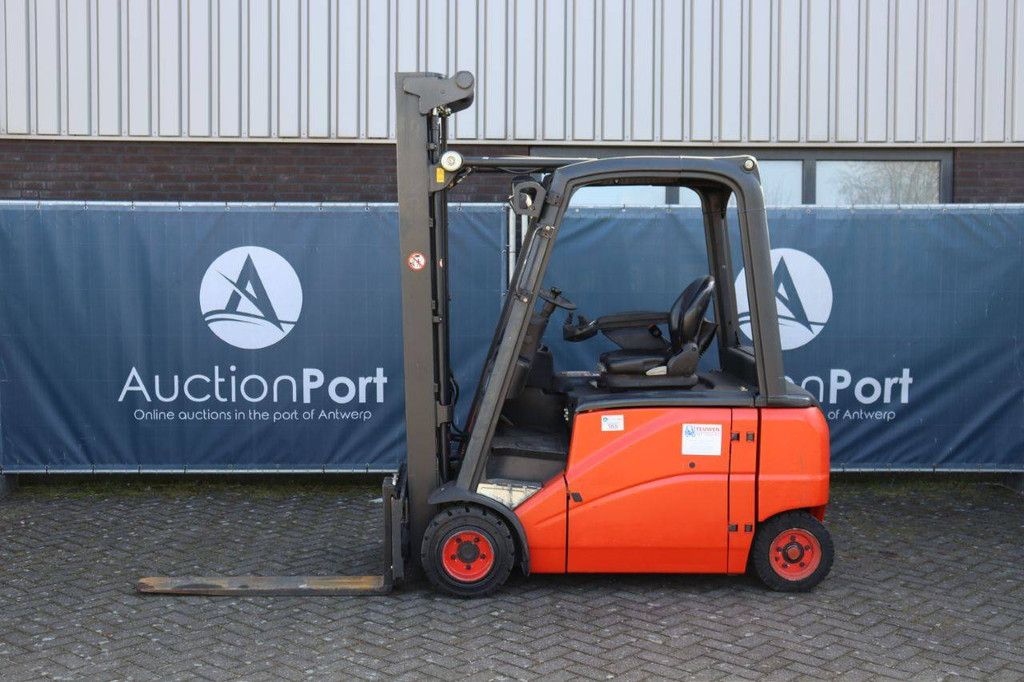 Linde E20PHL-01 Electric Forklift 2000kg 5.67m 2013