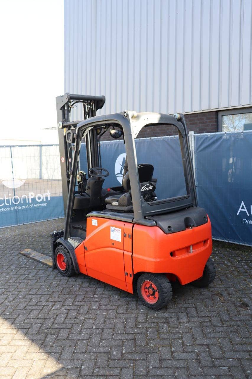 Linde E20PHL-01 Electric Forklift 2000kg 5.67m 2013