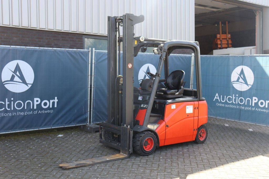 Linde E20PHL-01 Electric Forklift 2000kg 5.67m 2013