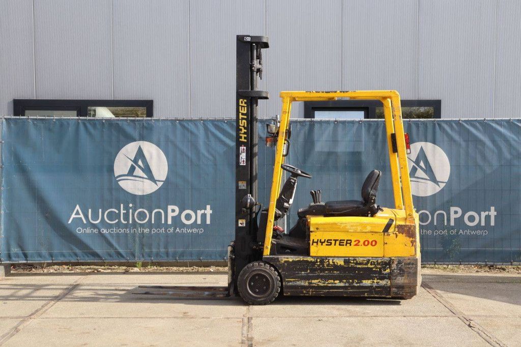 Hyster J2.00XMT Elektrogabelstapler, 1870 kg, 4,33 m, Baujahr 2001