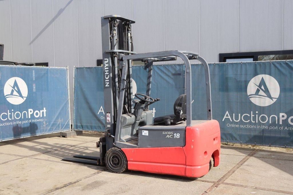 Nichiyu FBT18PN Elektrogabelstapler 1800 kg 6,5 m 2008