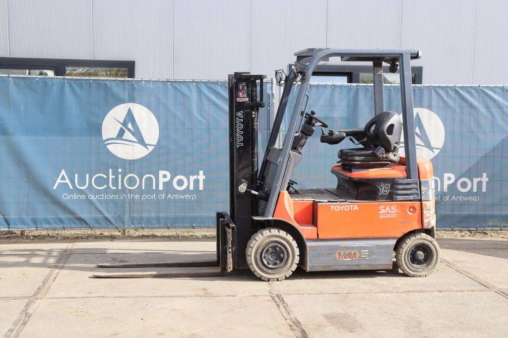 Toyota 7FBMF18 Elektrogabelstapler, 1800 kg, 4,3 m, Baujahr 2009