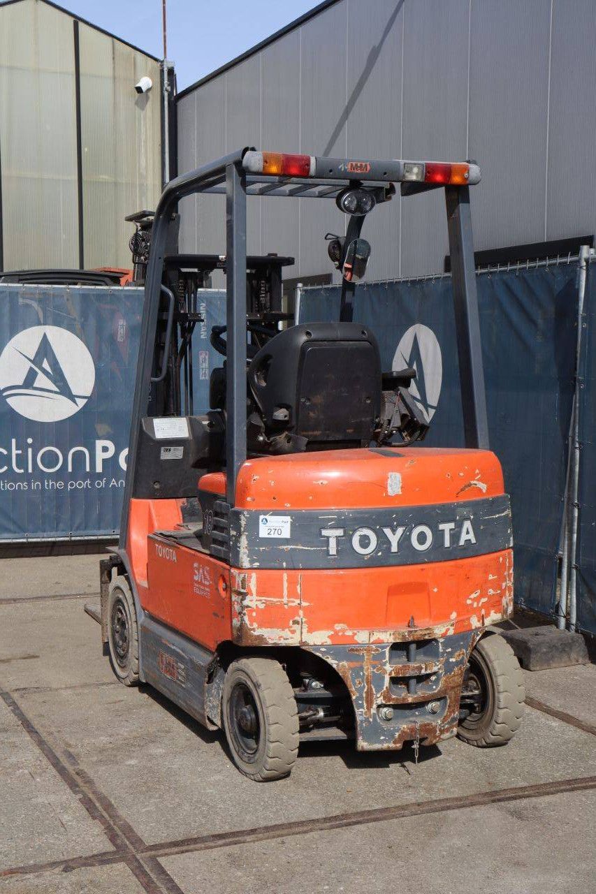 Toyota 7FBMF18 Elektrogabelstapler, 1800 kg, 4,3 m, Baujahr 2009