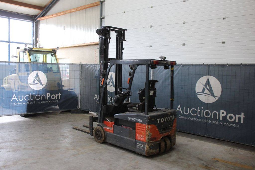 Toyota 7FBF15 Electric Forklift 1500kg 4.5m 2005