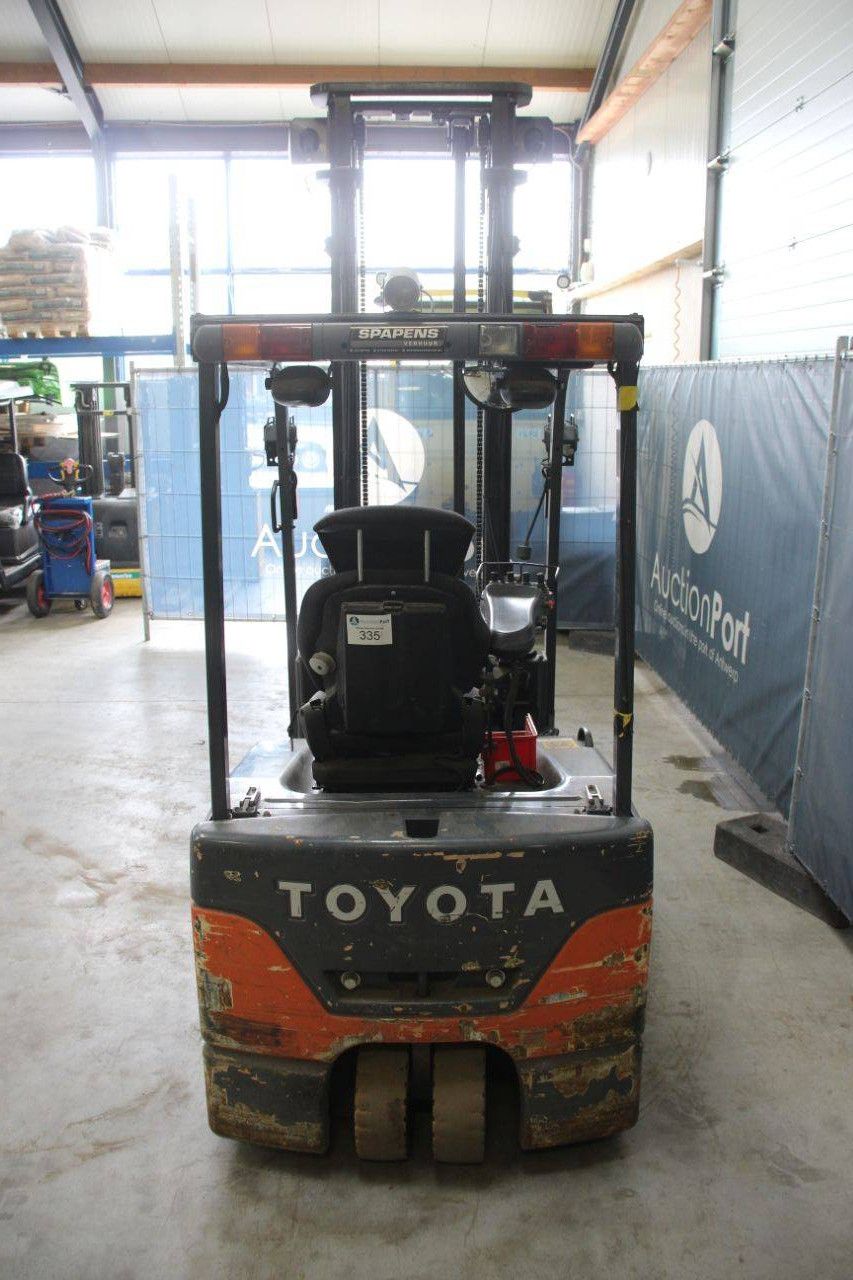 Toyota 7FBF15 Electric Forklift 1500kg 4.5m 2005