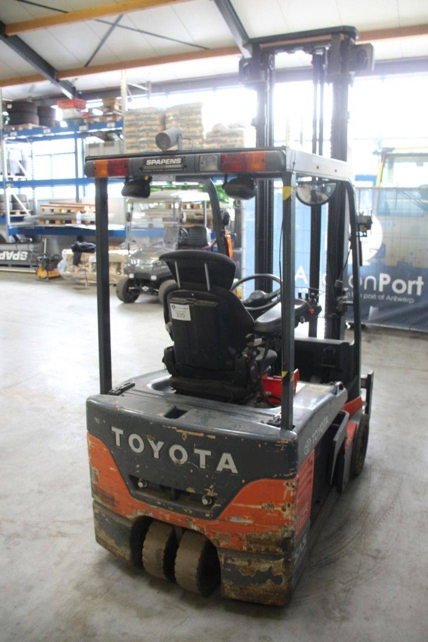 Toyota 7FBF15 Electric Forklift 1500kg 4.5m 2005