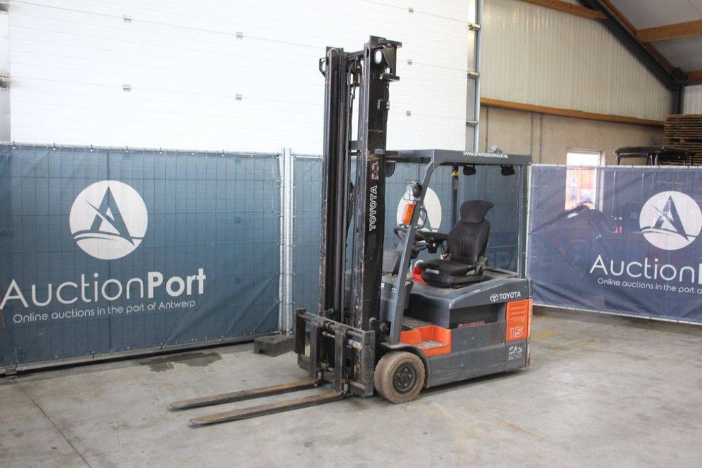 Toyota 7FBF15 Electric Forklift 1500kg 4.5m 2005