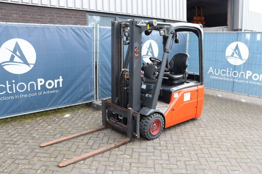 Linde E16-01 Electric Forklift 1600kg 2011