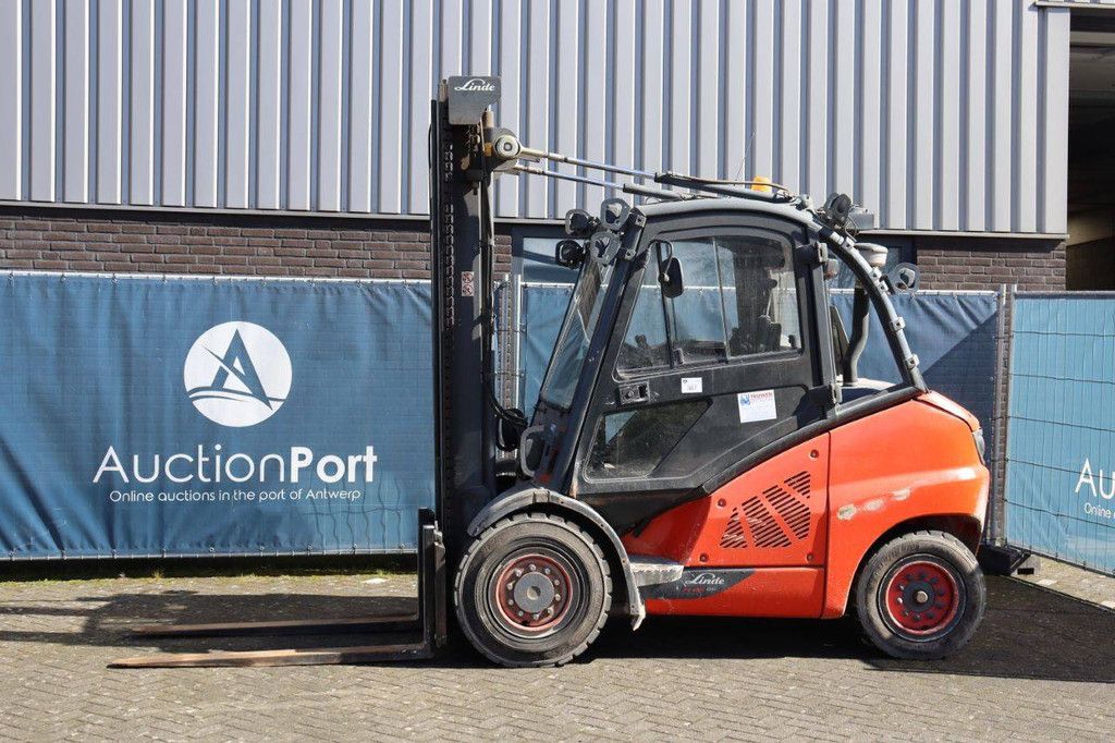 Forklift Linde H45D-02 Diesel 4500kg 5.0m 2016
