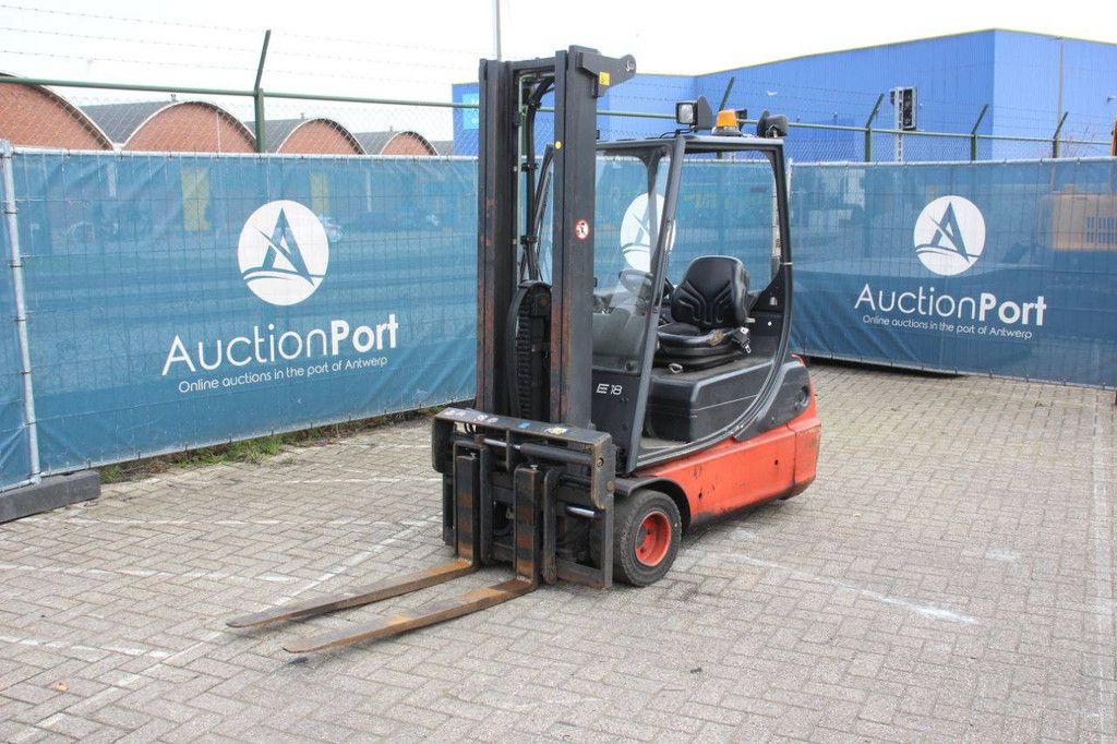 Linde E18C-02 Electric Forklift 1800kg 2004