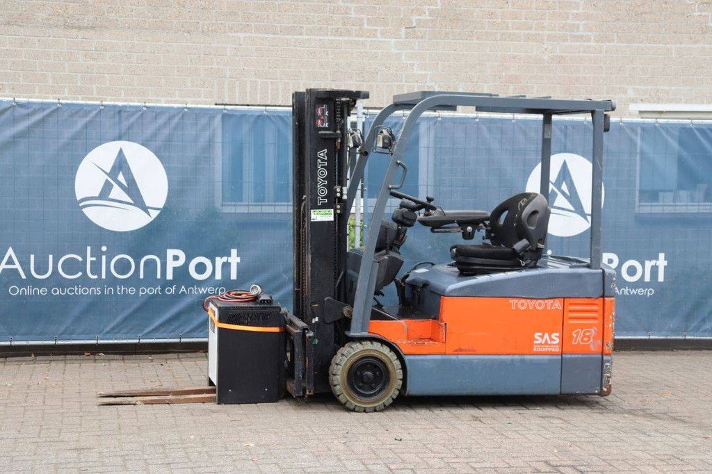 Toyota 7FBEF18 Elektrogabelstapler, 1750 kg, 4,3 m, Baujahr 2005