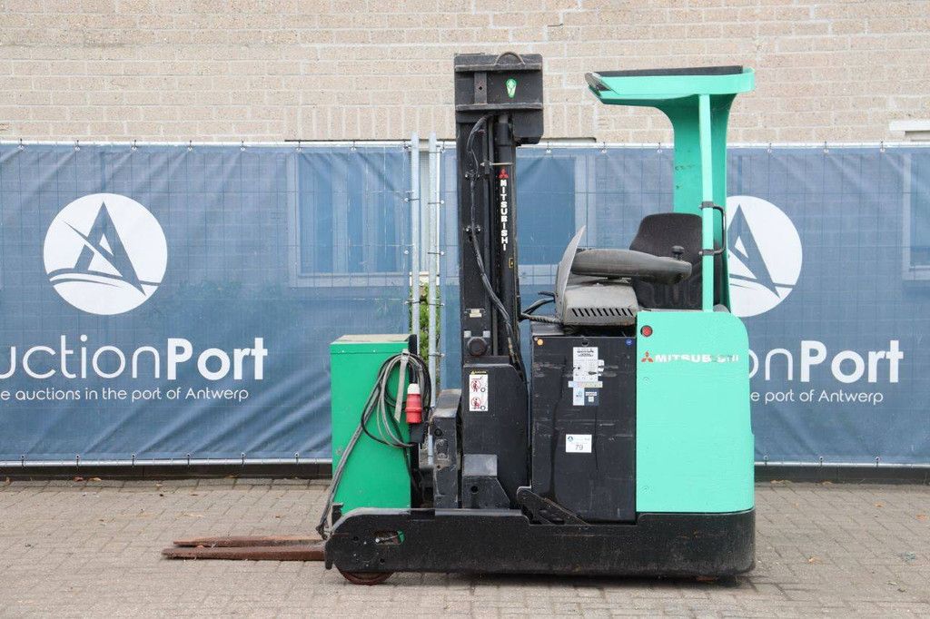 Mitsubishi Elektro-Schubmaststapler 1600 kg 4,8 m 2004