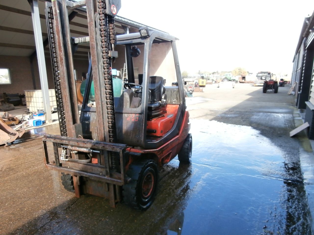 Linde H 25 diesel duplo side shift €3500,00
