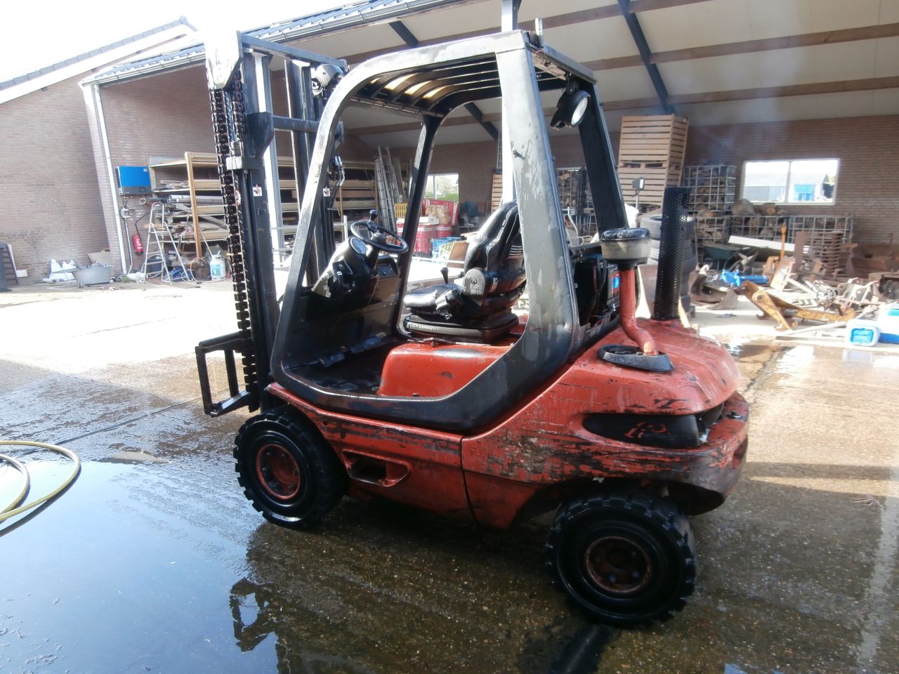 Linde H 25 diesel duplo side shift €3500,00