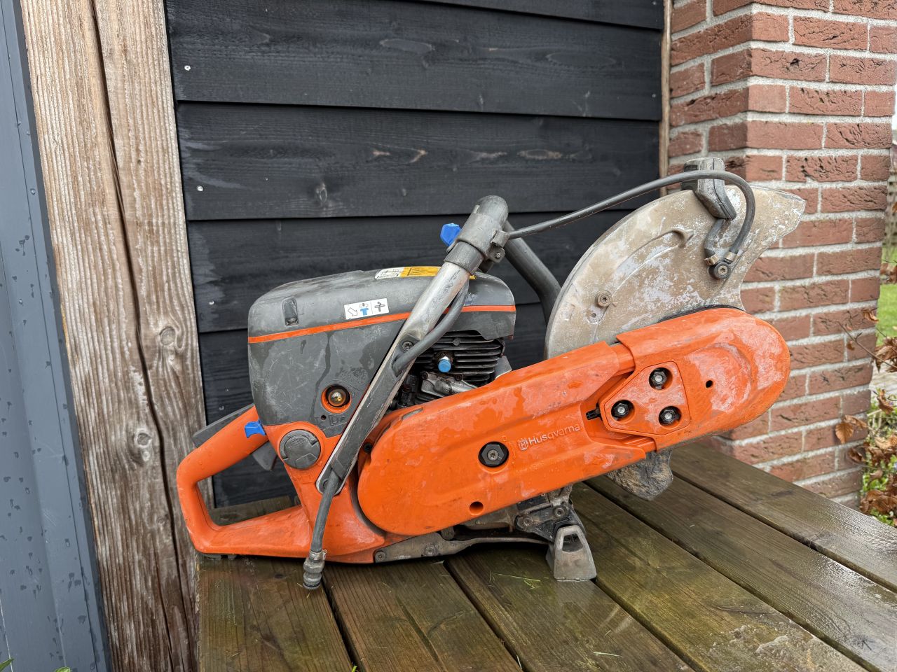 Husqvarna K770 motorslijper, bandenzaag