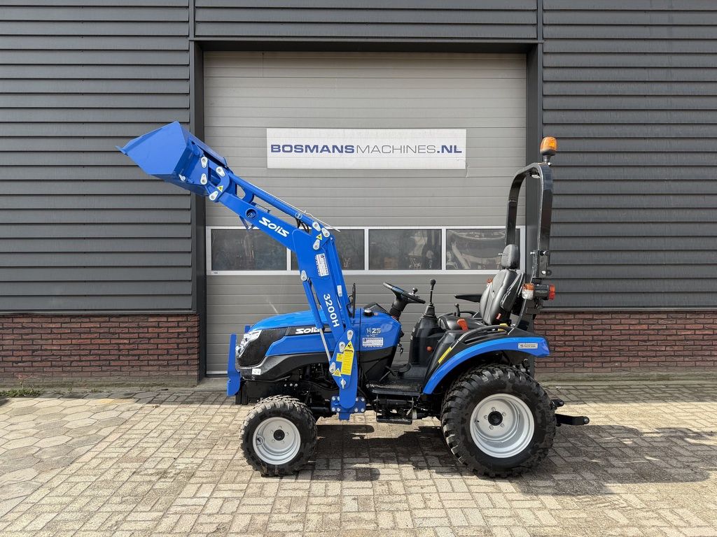 Solis 26 HST minitractor met frontlader BJ 2024 43 uur