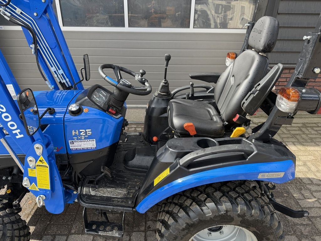 Solis 26 HST minitractor met frontlader BJ 2024 43 uur