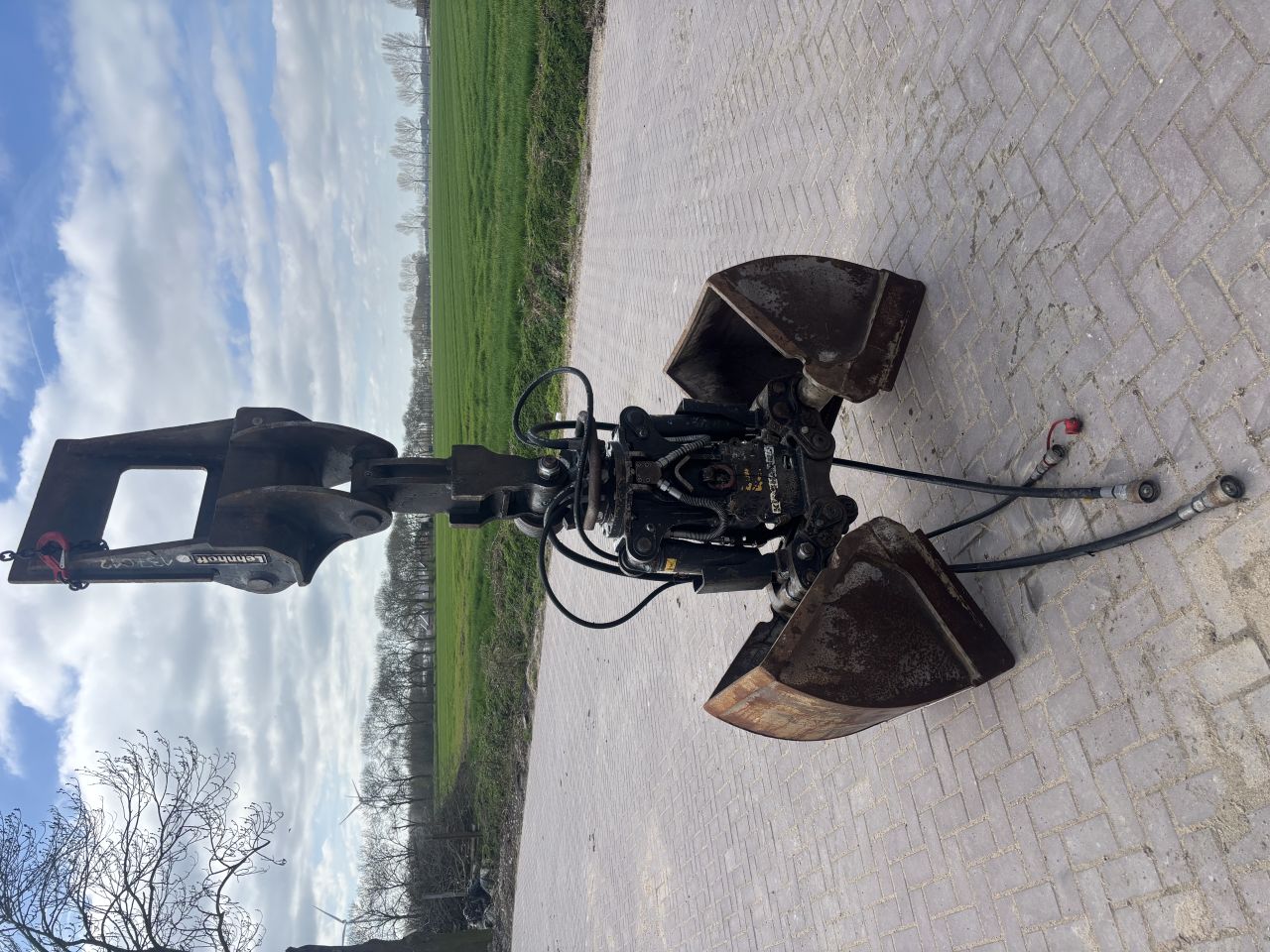 Kinshofer knijperbak met rotator