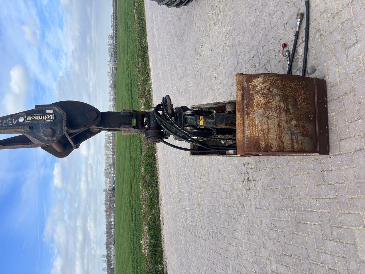 Kinshofer knijperbak met rotator