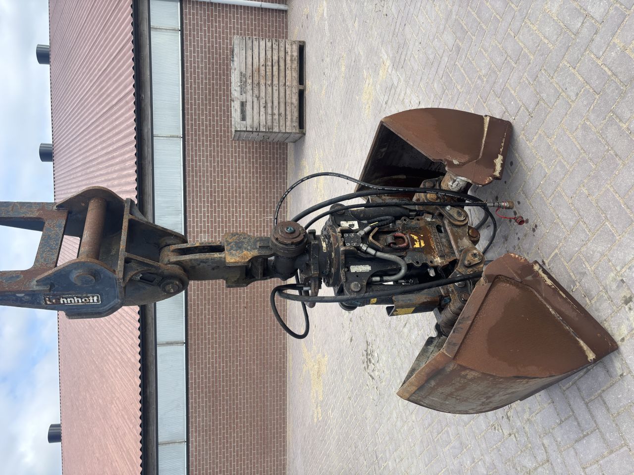 Kinshofer knijperbak met rotator