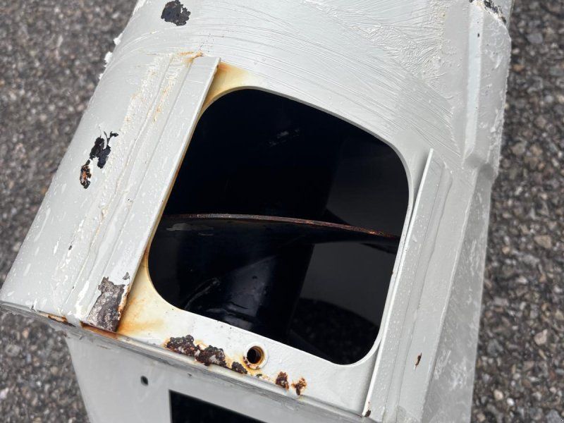 Korntankrohr mit Auslaufschnecke