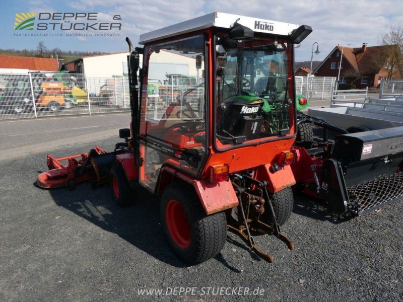 Hako 2250DA Powershift mit Mähwerk + Schild