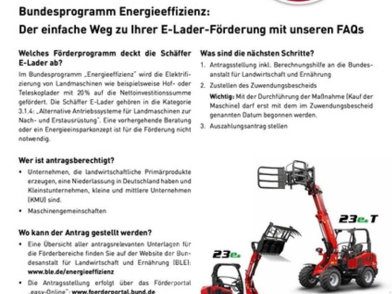 Schäffer 23E MIT KABINE