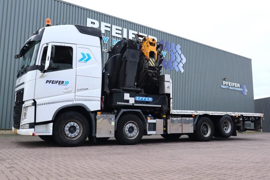 Effer 955/8S Volvo 540 Euro 6, Valid Inspection, 8x2x4 D