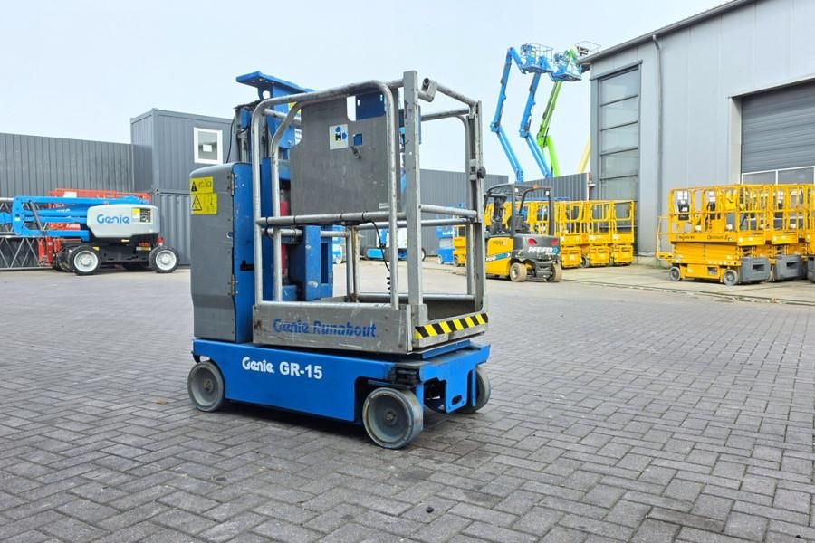 Genie GR15 Electric, 6.5m Working Height, 227kg Capacity