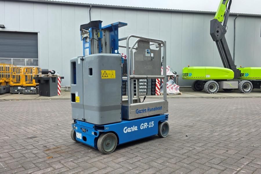 Genie GR15 Electric, 6.5m Working Height, 227kg Capacity