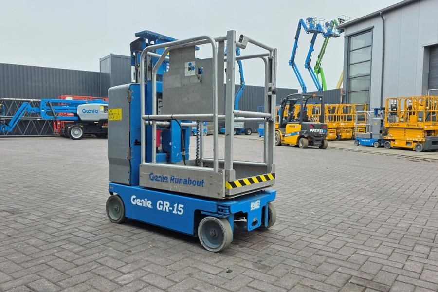 Genie GR15 Electric, 6.5m Working Height, 227kg Capacity