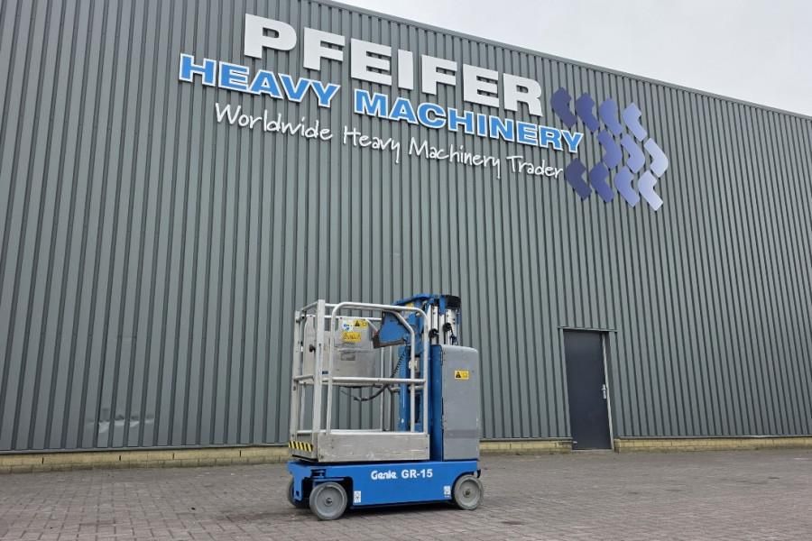 Genie GR15 Electric, Batteries 2024, 6.5m Working Height