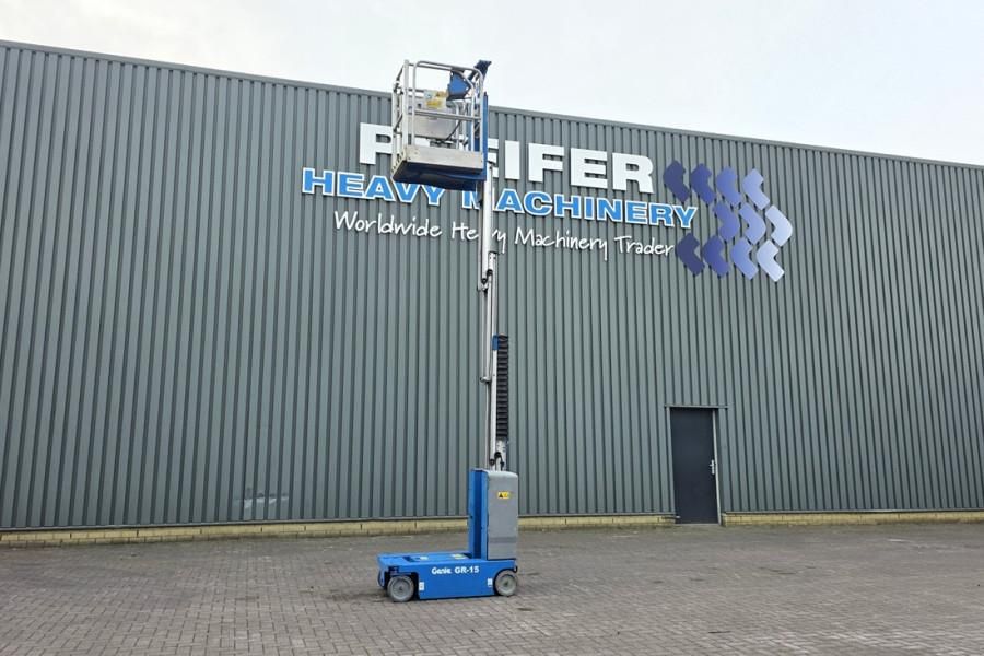Genie GR15 Electric, Batteries 2024, 6.5m Working Height