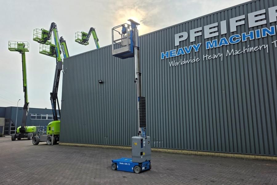 Genie GR15 Electric, Batteries 2024, 6.5m Working Height