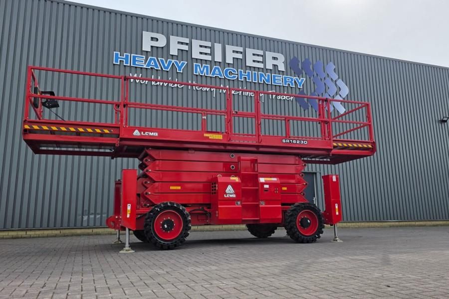 LGMG SR1623D Diesel 4x4 Drive, 18m Working Height, 680