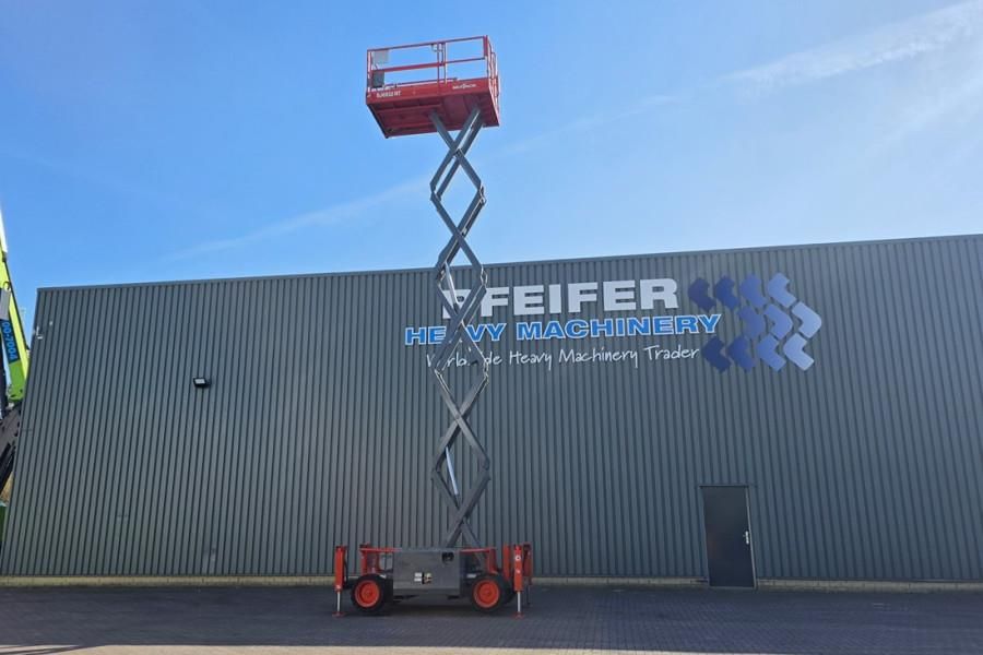 SkyJack SJ6832RT Diesel, 4x4 Drive, 11.6m Working Height,