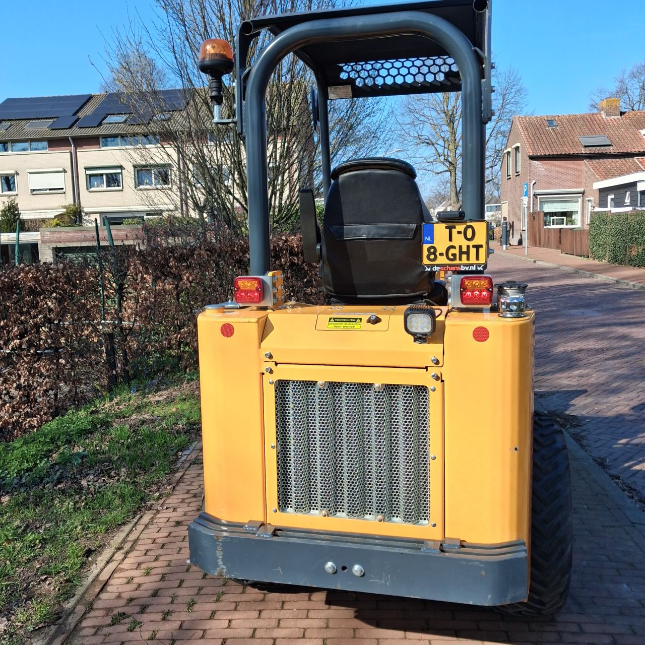 Knikmops 250 Minishovel.