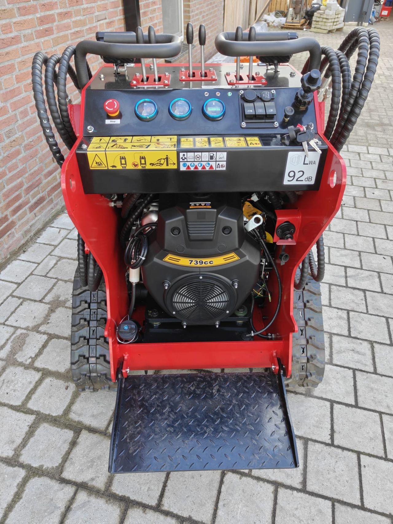 Minilader skidser skid steer Kingway 749cc Gratis levering