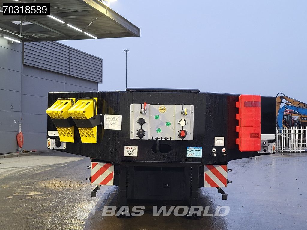 GVN LOWBED 3 Achsen NEW! Lift + Steering Axle Hydraulic Foldable Ramps