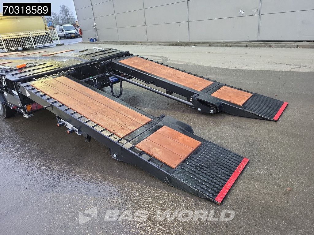 GVN LOWBED 3 Achsen NEW! Lift + Steering Axle Hydraulic Foldable Ramps
