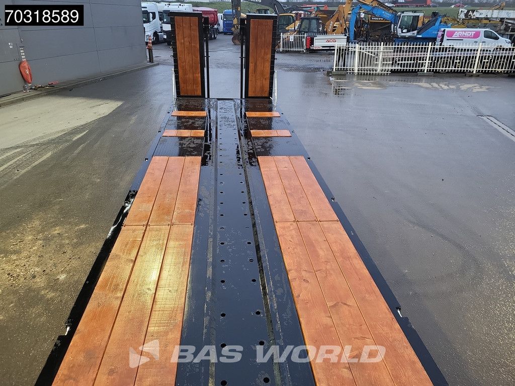 GVN LOWBED 3 Achsen NEW! Lift + Steering Axle Hydraulic Foldable Ramps