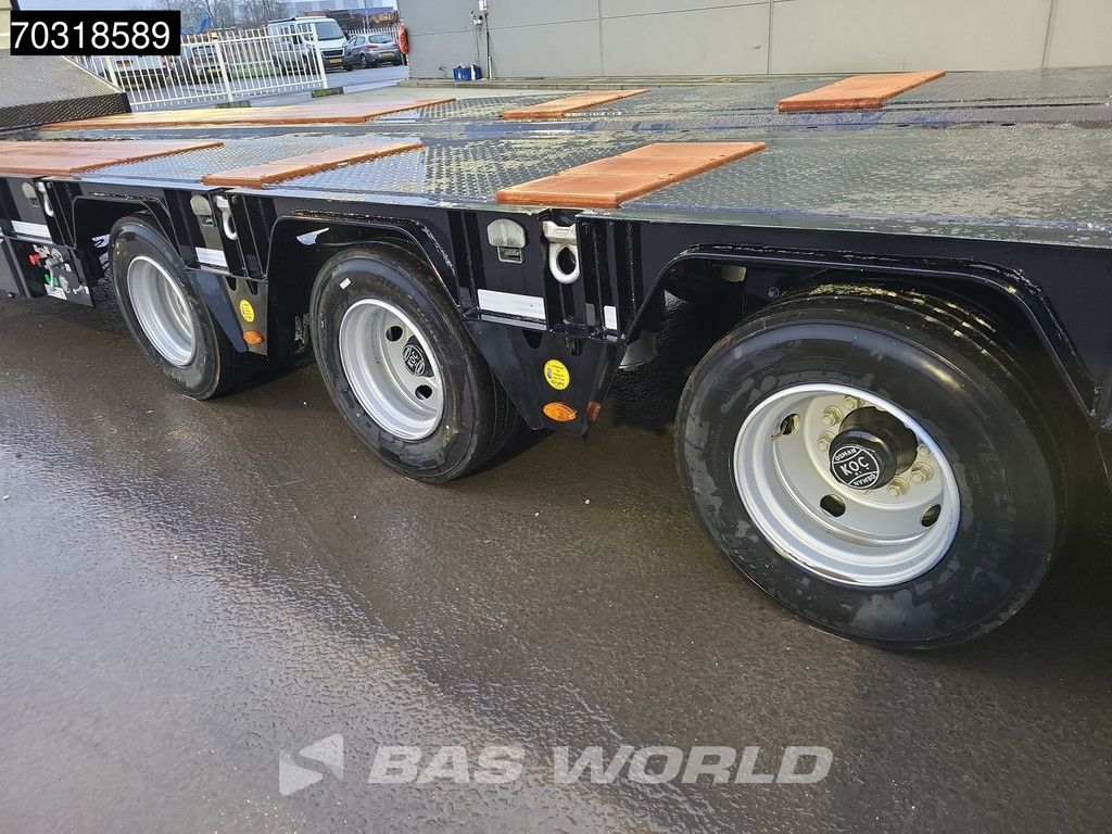 GVN LOWBED 3 Achsen NEW! Lift + Steering Axle Hydraulic Foldable Ramps