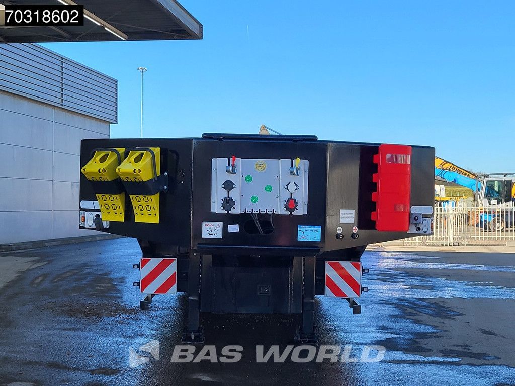 GVN LOWBED 4 axles NEW! Lifting Axle + 2x Steering Axle Hydraulic Ramps