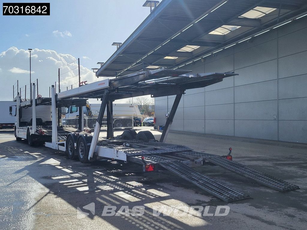 Mercedes Axor 1833 4X2 Kassbohrer SSV-01 car transporter combi 3-pedals Full Air Euro 3