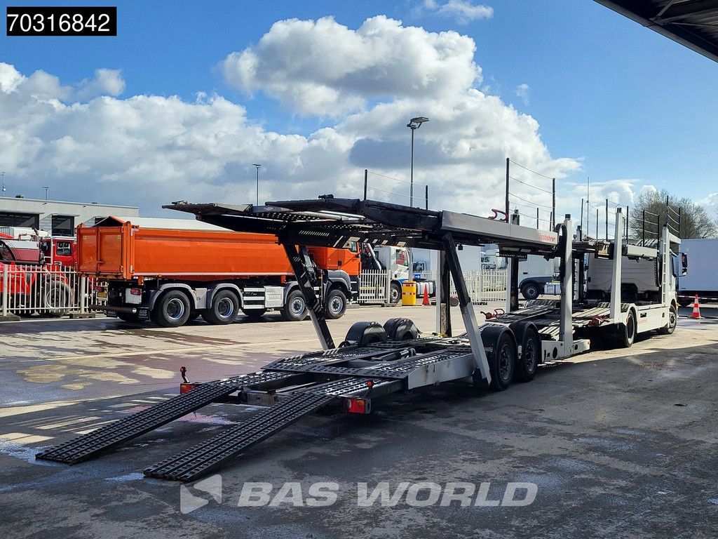 Mercedes Axor 1833 4X2 Kassbohrer SSV-01 car transporter combi 3-pedals Full Air Euro 3