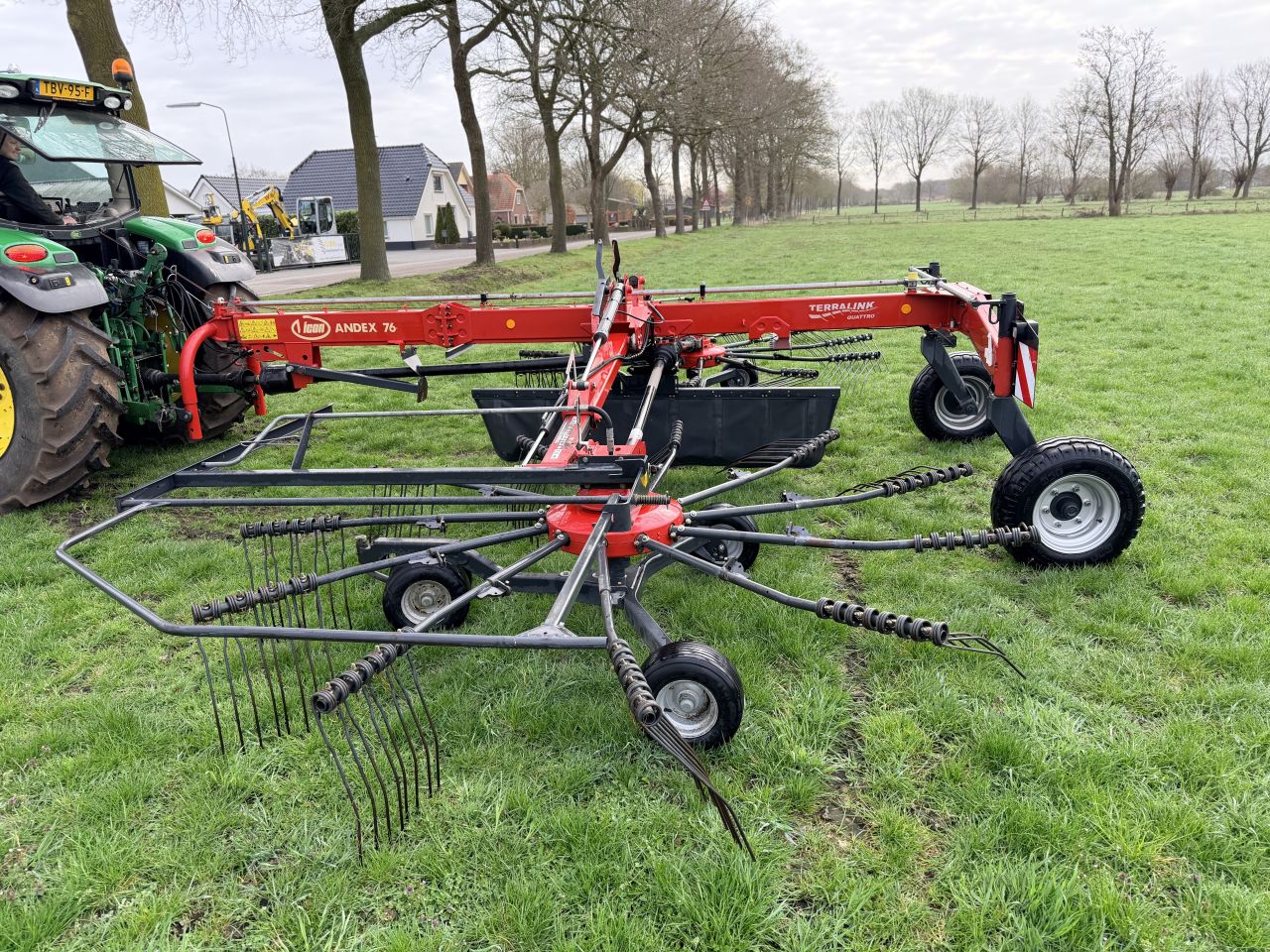 Vicon andex 764 Dubbele hark midden afleg