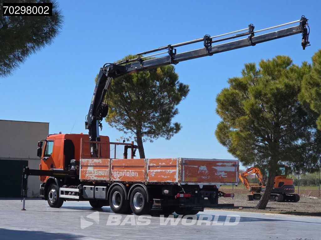 Renault Lander Premium 430 6X4 211 EP-4 HIDUO Kran Crane Automatic Airco Euro 5