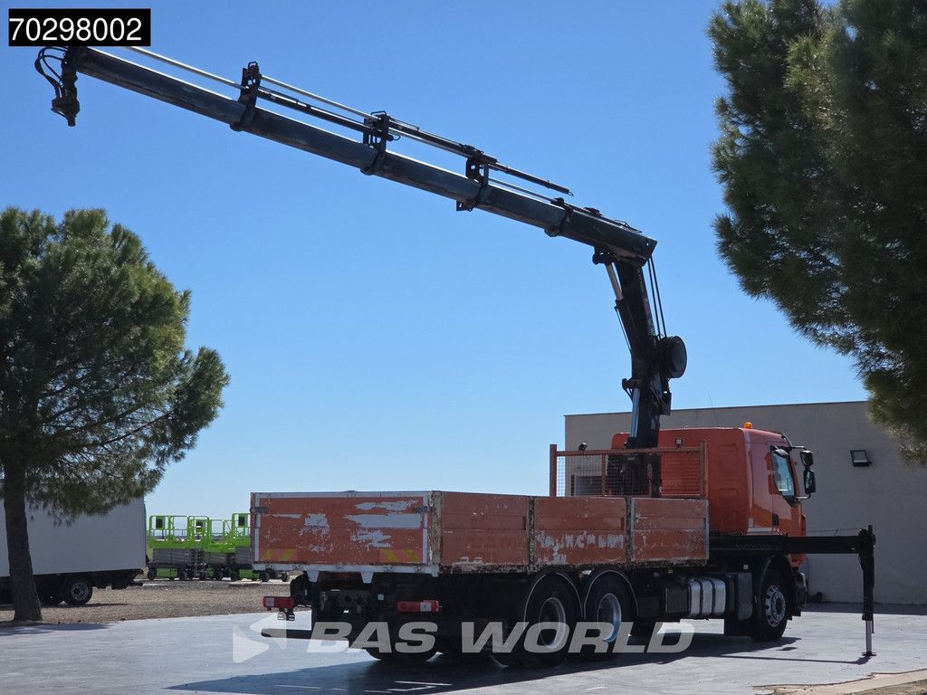 Renault Lander Premium 430 6X4 211 EP-4 HIDUO Kran Crane Automatic Airco Euro 5
